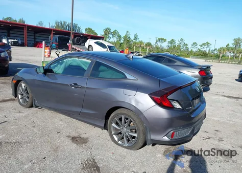 2020 Honda Civic Ex z USA, uszkodzony, nr VIN 2HGFC3B38LH351153